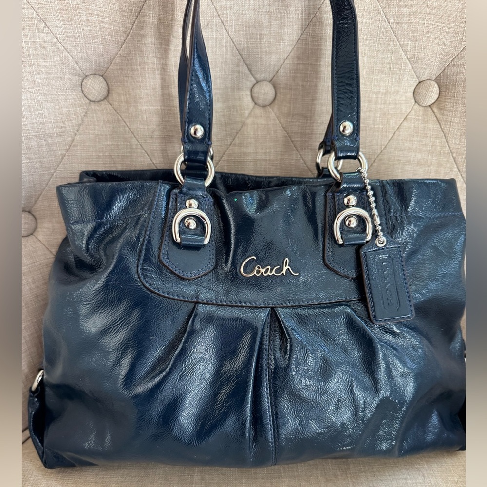Gorgeous Blue Coach “Ashley” Bag